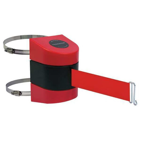 Tensabarrier Belt Barrier, Red,Belt Color Red 897-15-C-21-NO-R5X-A