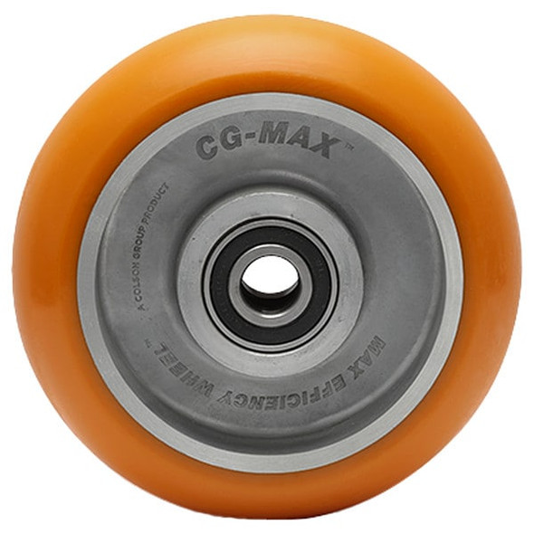 Albion Caster Wheel,5"dia,1,500 lb,Orange AN0522808MAX