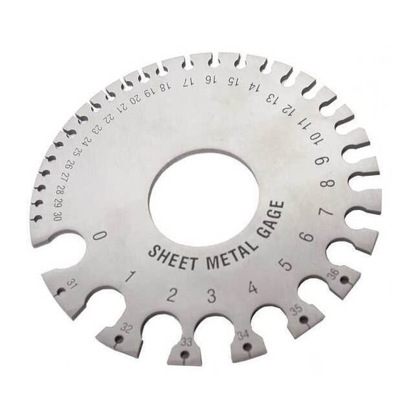 Woodward Fab Sheet Metal Thick Gauge,Out Dia 3-1/4" WFSG