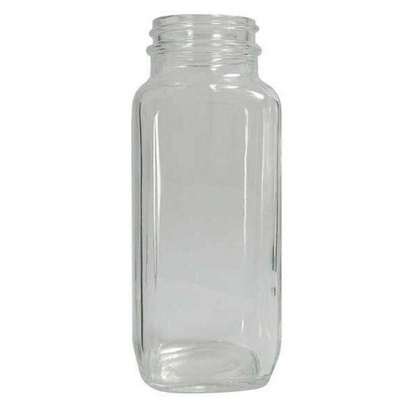 Qorpak Bottle,202 mm H,Clear,83 mm Dia,PK24 GLA-00835 Qorpak Bottle,202 mm H,Clear,83 mm Dia,PK24 GLA-00835