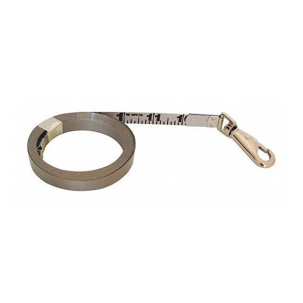 Us Tape 18 ft Oil Gauging Tape Measures, 1/2 in Blade 58911