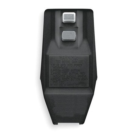 Manufacturer Varies Plug-In GFCI, Blk, 15A, 5-15P, Rainprf, 120V 2XYR2