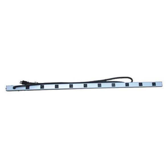 Manufacturer Varies Outlet Strip,10 Outlet,20A,48" L,Gry 2MV41 Manufacturer Varies Outlet Strip,10 Outlet,20A,48" L,Gry 2MV41