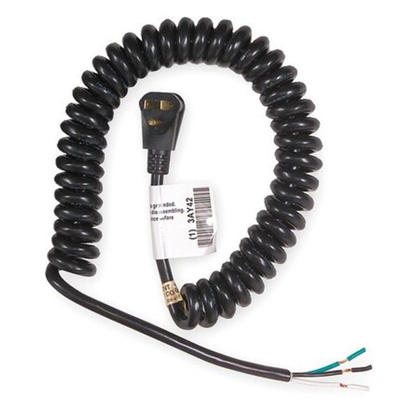 Manufacturer Varies Coild Pwr Cord,5-15P,SJT,20 ft.,13A,16/3 1TNB9