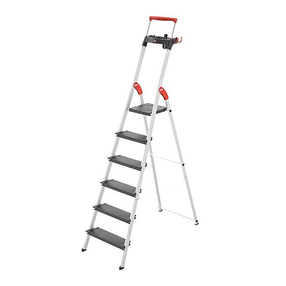 Hailo 328 cm Stepladder, 330 lb Capacity 8050-627