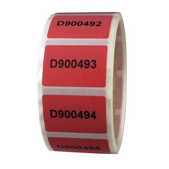 Novavision TamperEvidentLabels,Acrylic,PK254 XSG21-11RESN-250
