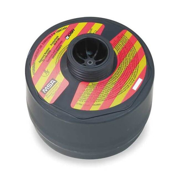 Msa Safety Gas Mask Canister,Magenta, Olive 10067491