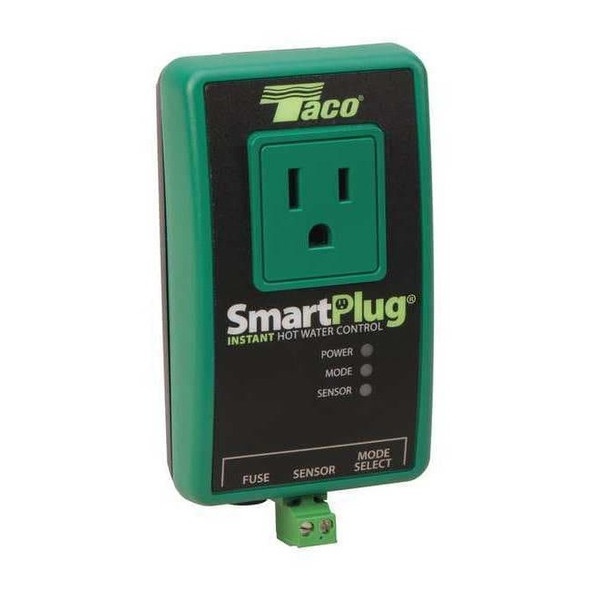 Taco Smart Plug,Plastic,120V,4" L x 2" W SP115-1