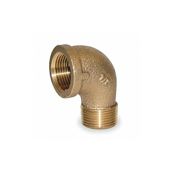 Manufacturer Varies 90 Street Elbow, Red Brass, 3/4 in 1VEW3