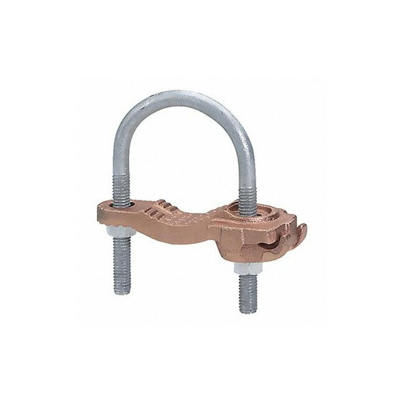 Burndy Connector,Copper,Overall L 4in GAR3903 Burndy Connector,Copper,Overall L 4in GAR3903