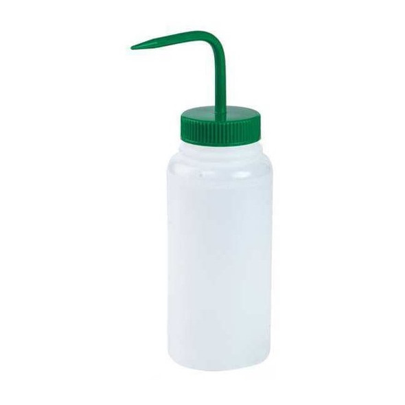 Manufacturer Varies Wash Bottle,Std Spout,500mm,Green,PK6 F11628-0500
