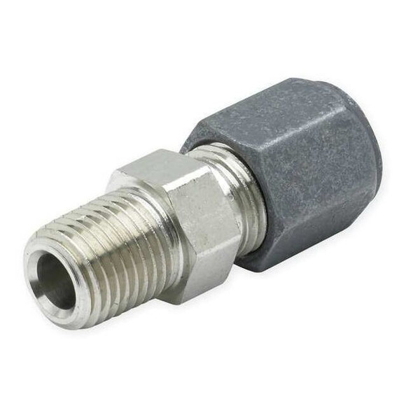 Parker Strt,(M)FlarelessBite3/8in,MNPTF1/2in 6-6 FBU-S