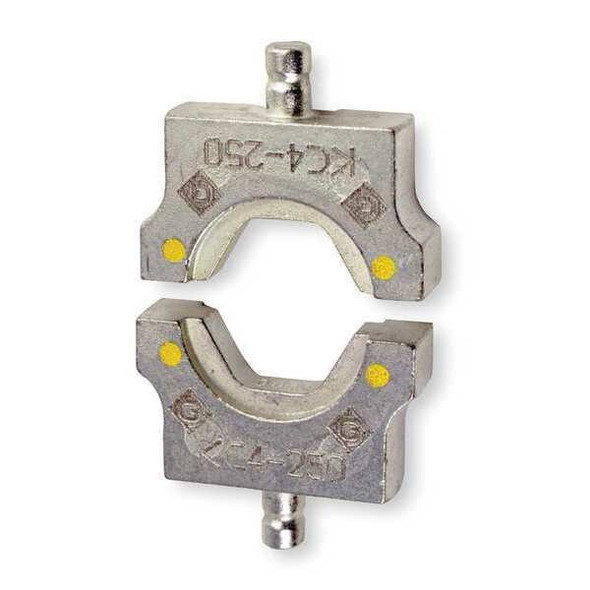 Greenlee Die Kit,11 Dies,Copper KC4CU