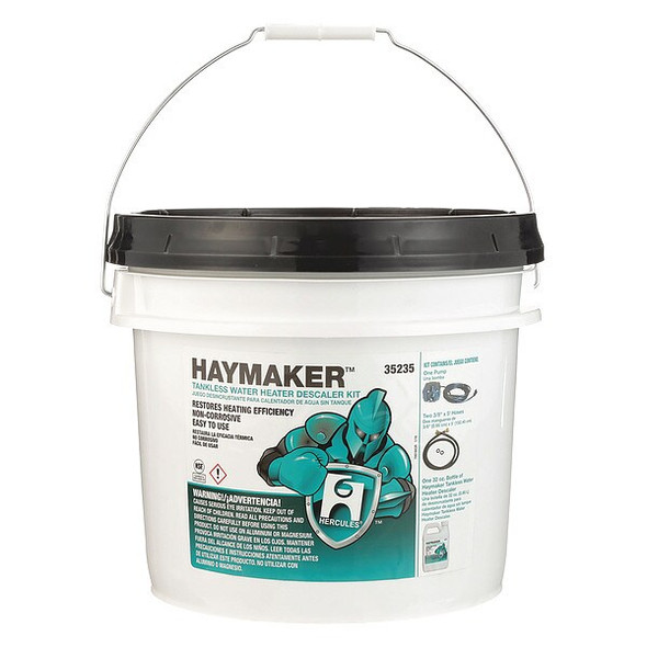 Oatey Water Heater Descaler Kit,5inLx5inWx6inH 35235