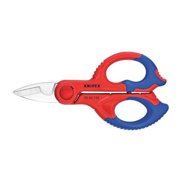 Knipex Electrician Shears,6-1/4",Stainless Stl 95 05 155 SBA