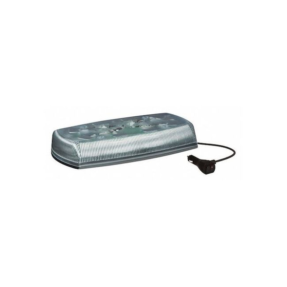 Ecco Mini Lightbar, LED, Amber/Clear, 15" L 5585CAC-MG
