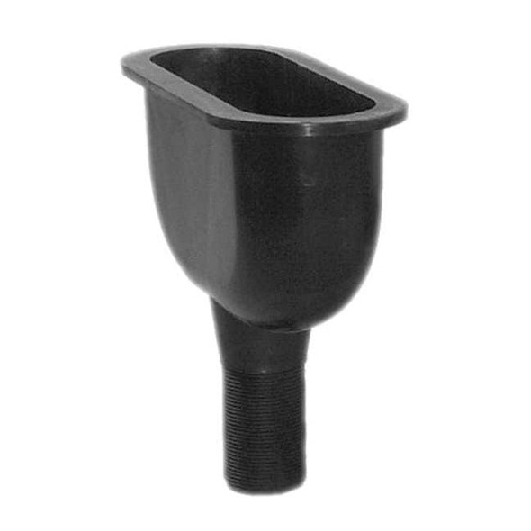 Orion Laboratory Cup Sink 9 in x 3 in, 1, Above or Below, Polyethylene CS6-9x3x4