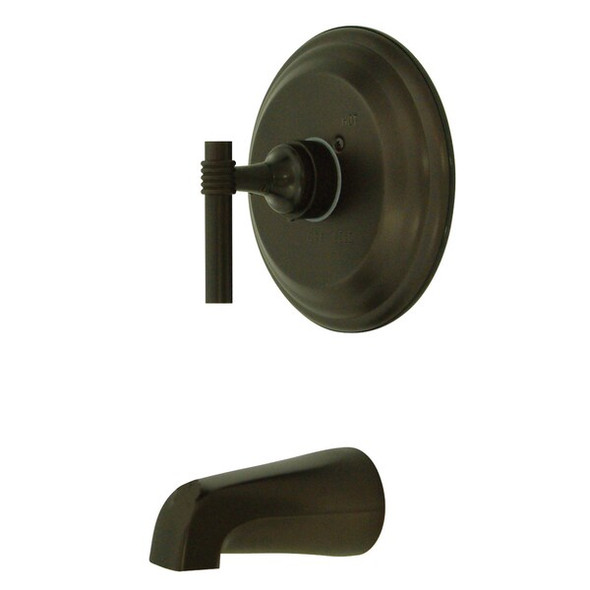 Tub and Shower Faucet, Standard, 2, Wall Mount, Oil Rubbed Bronze