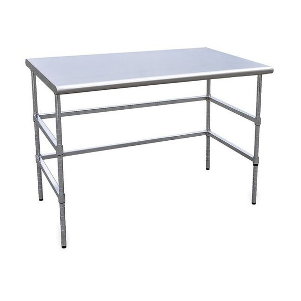 Manufacturer Varies WorkTable,Silver,SS,48inD,30inW 4UEL3