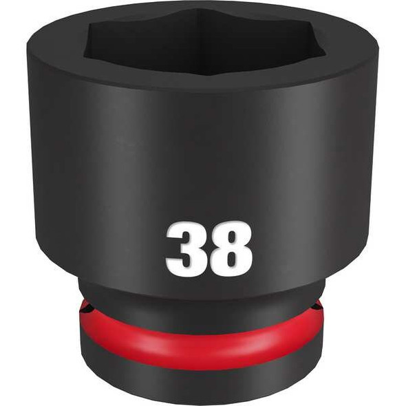 38mm SHOCKWAVE Impact Duty 3/4 in. Drive Standard 6 Point Impact Socket