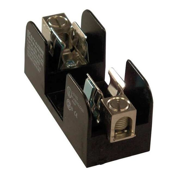 Open Fuse Block, 0 to 30A Amp Range, 250V AC/DC Volt Rating, 1 Poles, Box Lug