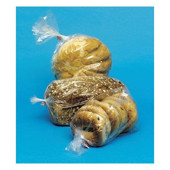 Manufacturer Varies Open Poly Bags, 12" x 4", 1 mil, Clear, None, 1000 PK 3CTX8