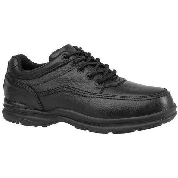 Rockport Works Oxford Shoe,M,9 1/2,Black,PR RK6761