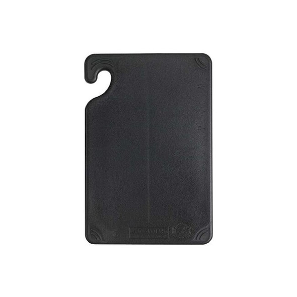 San Jamar Cutting Board,6x9,Black CBG6938BK