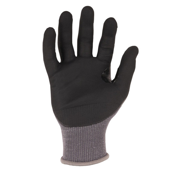 Ergodyne Coated Glove, Nitrile, Gray, M 12 PK 7043-12PR