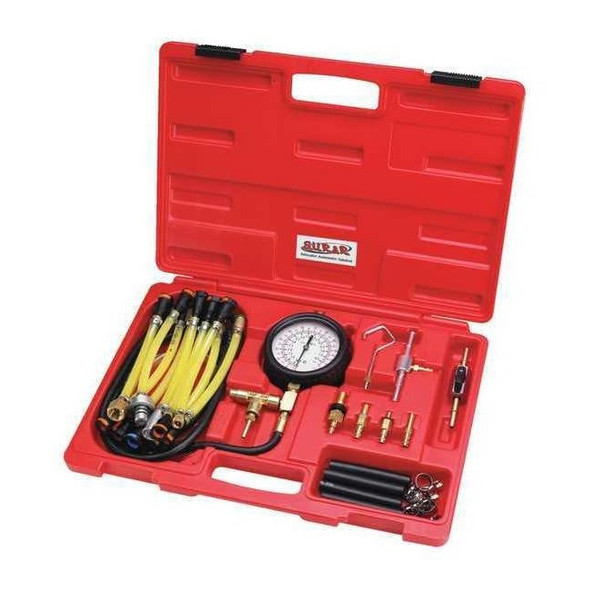 Sur&r Injection Pressure Tester Kit,30 Pieces FPT22