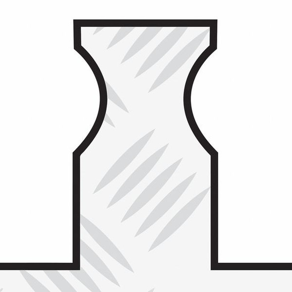 Cable Protector, 1-7/8 in H, 1-1/2 ft L, 19-3/4 in W, 1 Channel, Polyurethane, Black