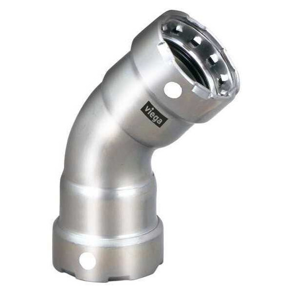 Viega Viega MegaPress 45 elbow, 1/2" x 1/2" 95055