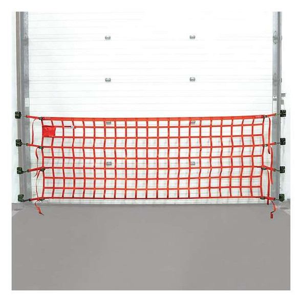 Us Netting Wall Mounted Loading Dock Barrier 4x8 OHPW48-B