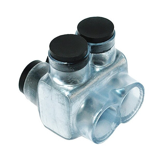 Polaris MultitapConnector,Alum,Clear,Hex,2Port IT-250CB