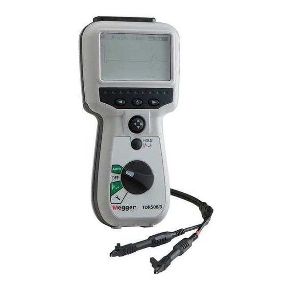 Megger Time Domain Reflectometer,Backlit LCD,5V TDR500/3