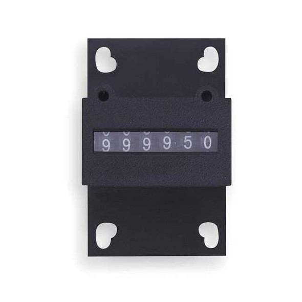 Enm Counter,6 Digit,Base Mount,24VAC E6B64GN