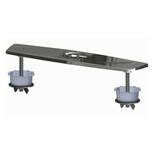 Chicago Faucet 8" Cover Plate, Brass EQ-A13-KJKCP