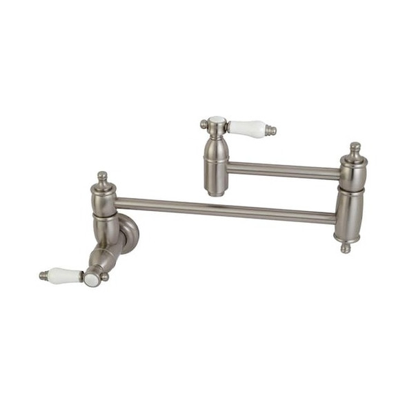 Bel-Air KS3108BPL Wall Mount Pot Filler Kitchen Faucet KS3108BPL