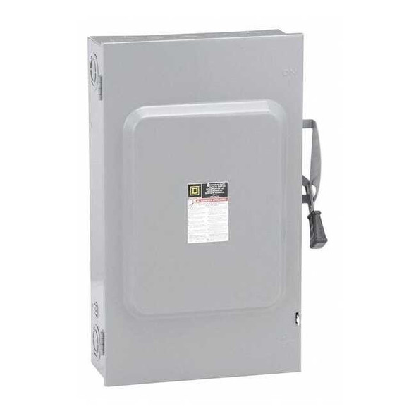 Square D Fusible, Safety Switch, General Duty, 240 V, 3PST D324N