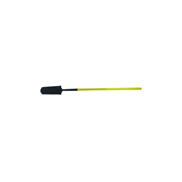 Ergo Power® Drain Spade, 14 in x 4-3/4 in Round Point Blade, 48 in Fiberglass Straight Handle