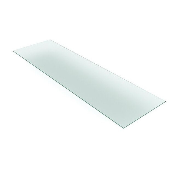 Econoco Tmprd Gls Shlvs,Rctnglr,12x3/16x48in,PK5 SHGL1248