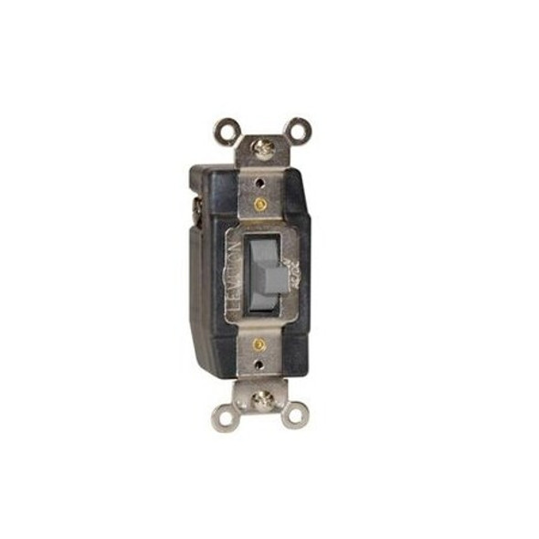 Leviton AC Quiet Switch,Gray,24V AC/DC 1081-GY Leviton AC Quiet Switch,Gray,24V AC/DC 1081-GY