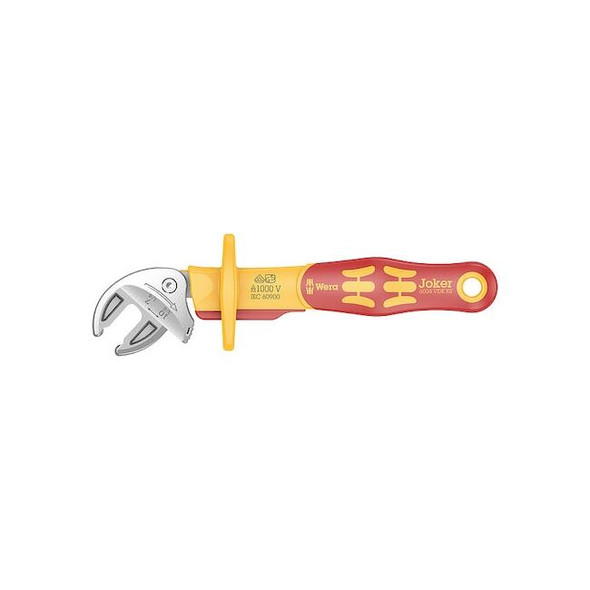 Wera VDE Spanner Wrench,Insulated Grip,Metric 05020150001