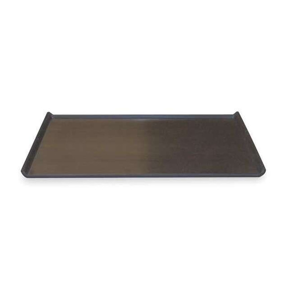 Mfg Tray Tray, 24.5 in L, Fiberglass, Black 2141092203