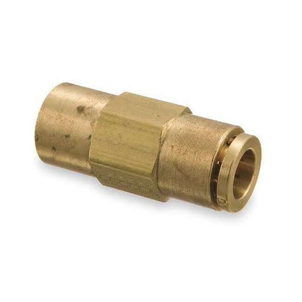 Weatherhead Strt,Brass,Push-Fit1/2in,NPTF3/8in 1866X8