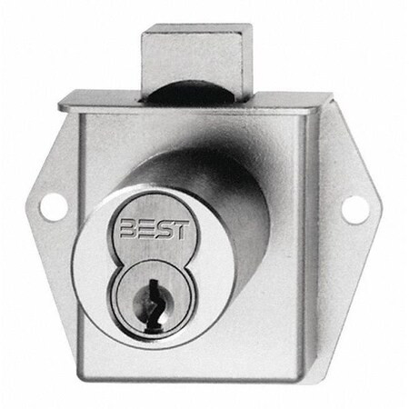 Best Deadlocking Cabinet Lock,Satin Chrome 5L7MD2626T