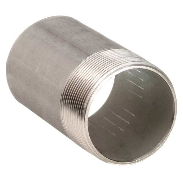1/2" MNPT x 1-1/2" TOE Stainless Steel Pipe Nipple Sch 40