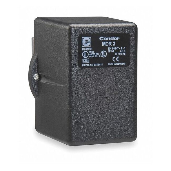 Pressure Switch, Standard, 3PST, 1 Ports, 3/8" NPT, 40 to 360 psi Range
