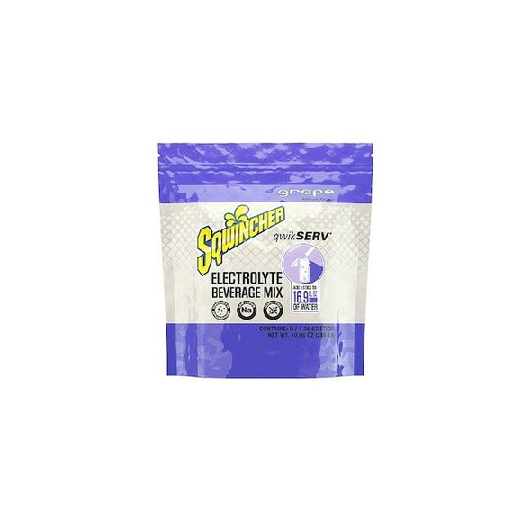 Sqwincher Electrolyte Replenishment, Grape, 1.3oz, PK100 159060967