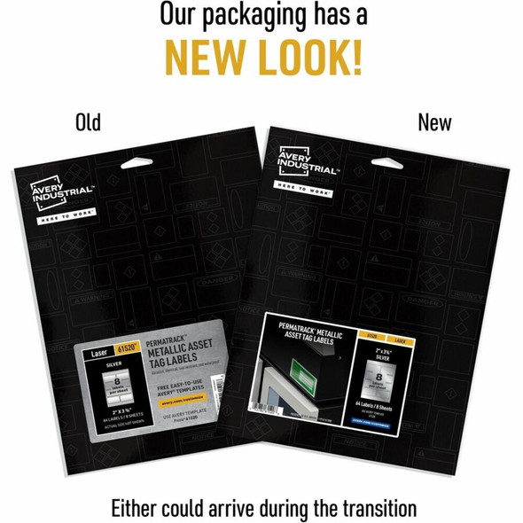 Avery&reg; PermaTrack Asset Tag Label 61520 SPR-AVE61520